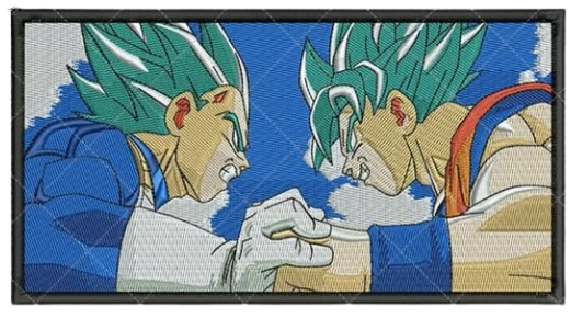 Goku VS Vegeta Rectangle