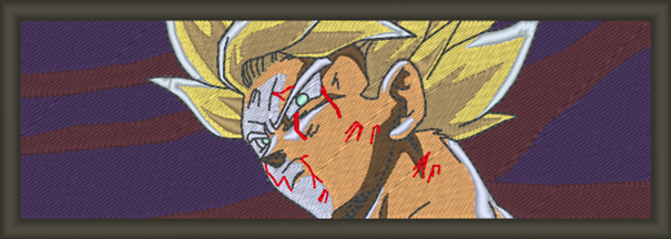 Patch Scratch Goku SSJ Namek