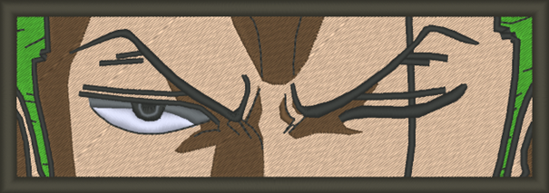 Patch Scratch Zoro Eyes