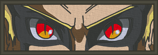 Patch Scratch Naruto Baryon Eyes