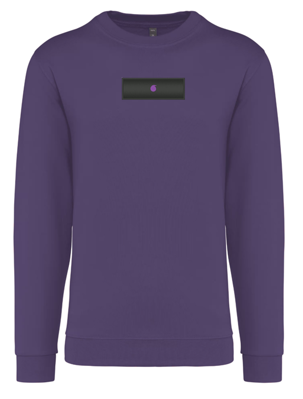 Le Bro'Sweat Col Rond Violet