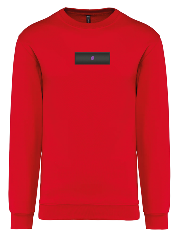 Le Bro'Sweat Col Rond Rouge