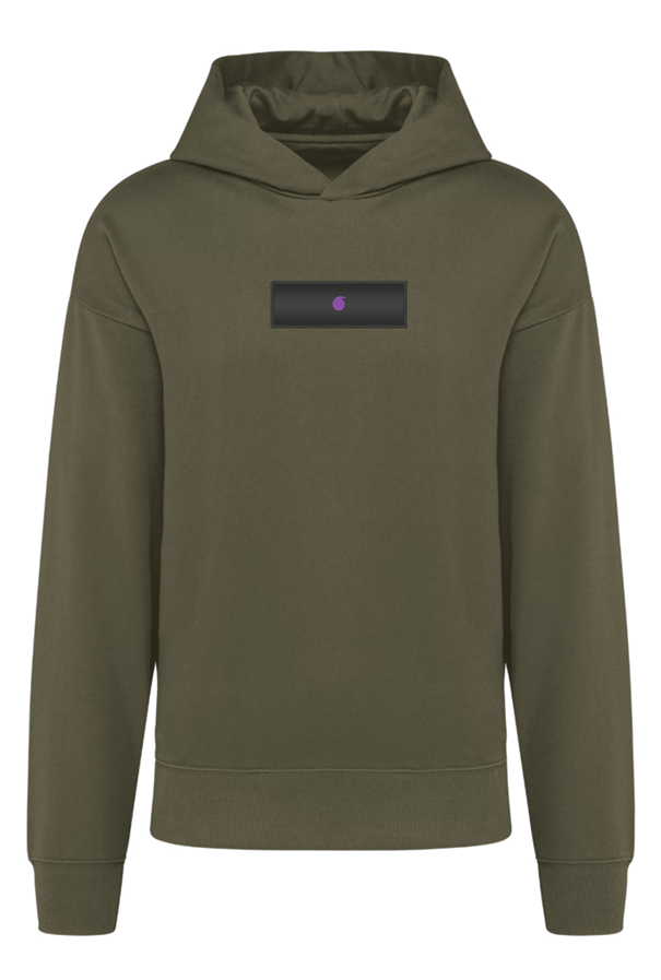 Le Bro'Sweat Capuche Oversize Kaki Clair