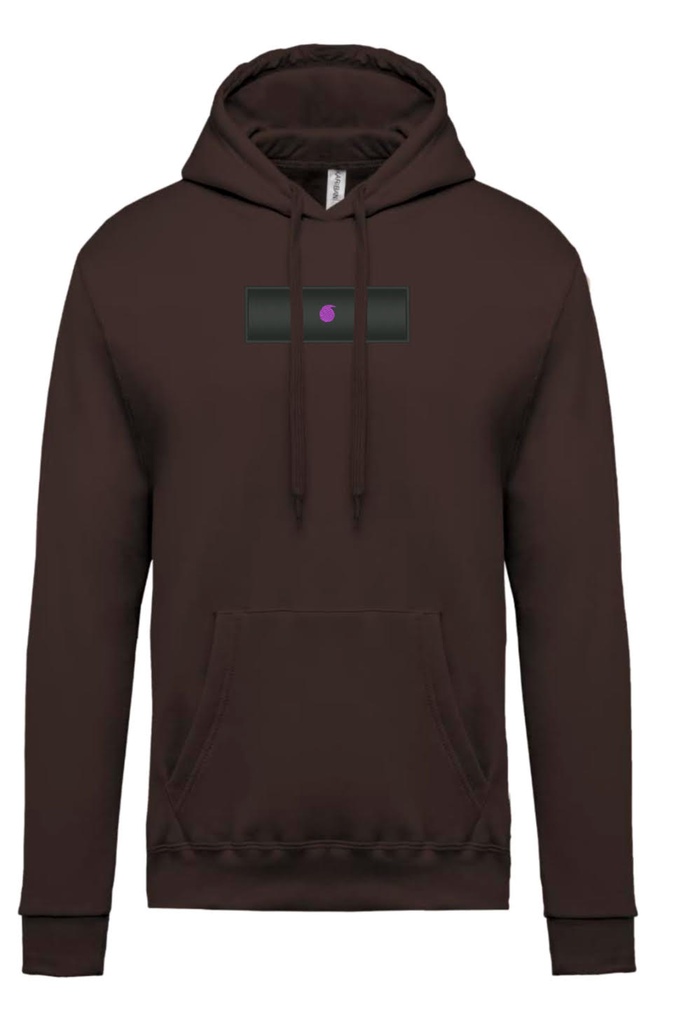 Le Bro'Sweat Capuche Chocolat