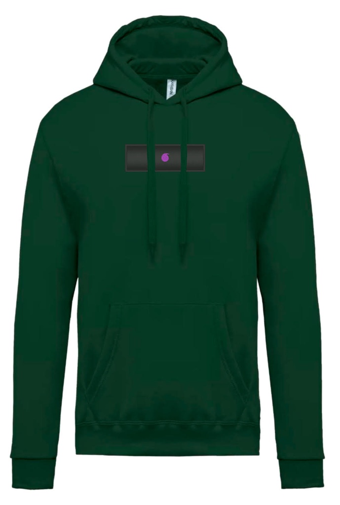 Le Bro'Sweat Capuche Vert Forêt