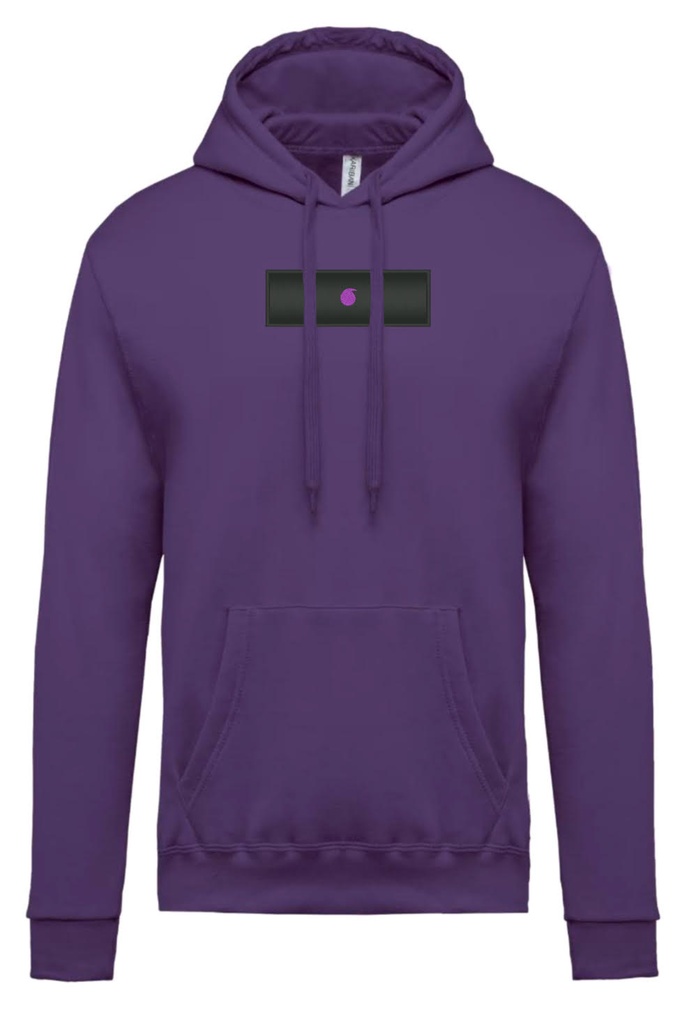 Le Bro'Sweat Capuche Violet