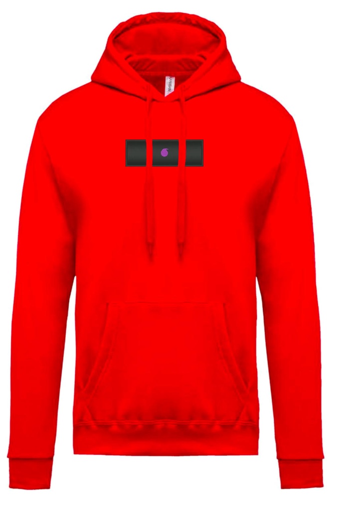 Le Bro'Sweat Capuche Rouge