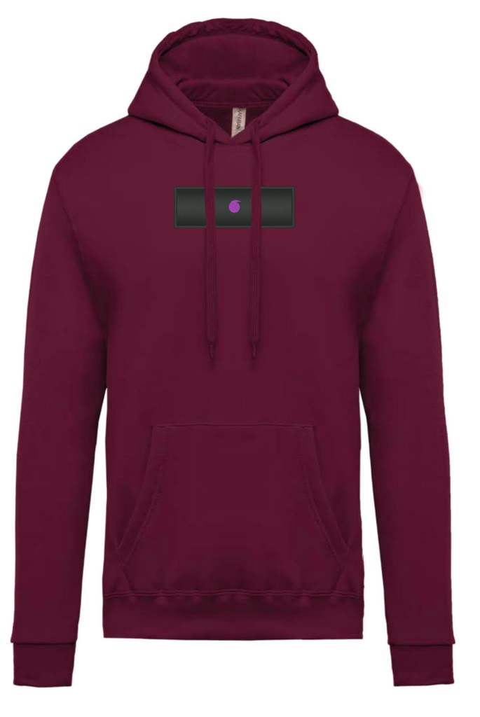 Le Bro'Sweat Capuche Bordeaux