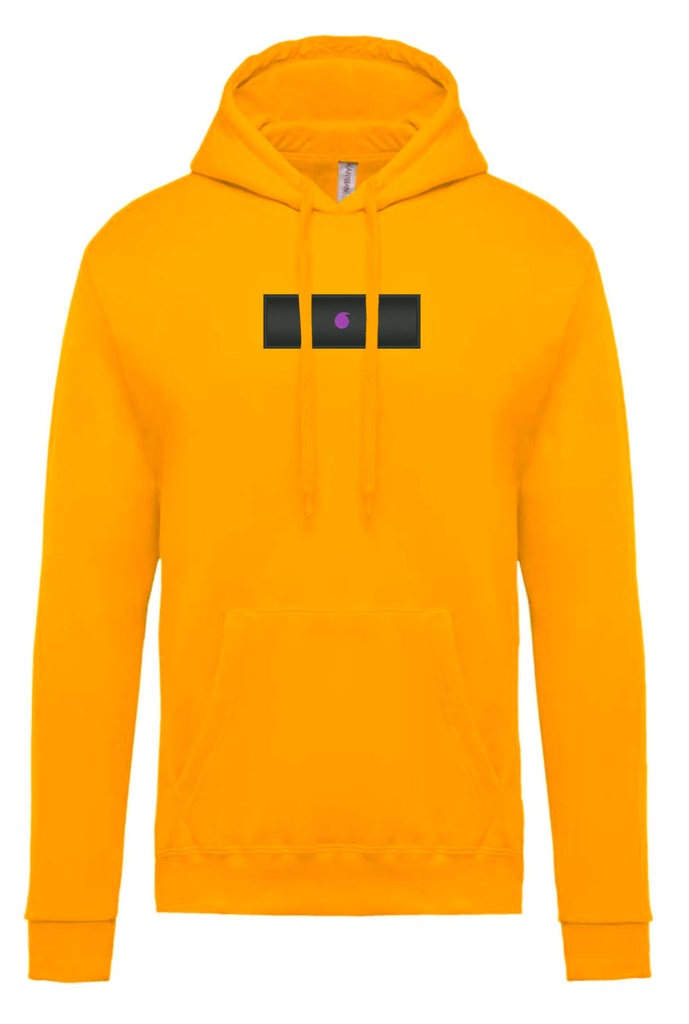 Le Bro'Sweat Capuche Jaune