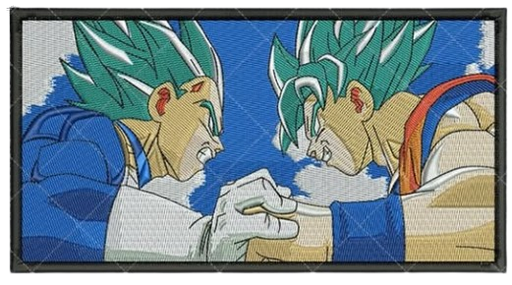 Goku VS Vegeta Rectangle