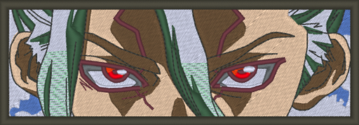 Patch Scratch Senku