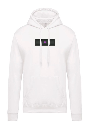 Le Bro'Sweat Capuche Blanc