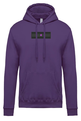 Le Bro'Sweat Capuche Violet