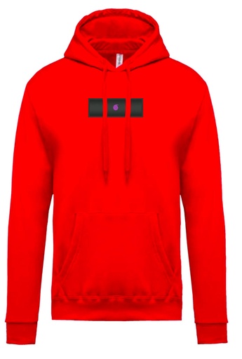 Le Bro'Sweat Capuche Rouge