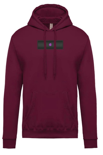 Le Bro'Sweat Capuche Bordeaux
