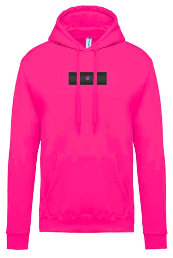 Le Bro'Sweat Capuche Rose Bonbon